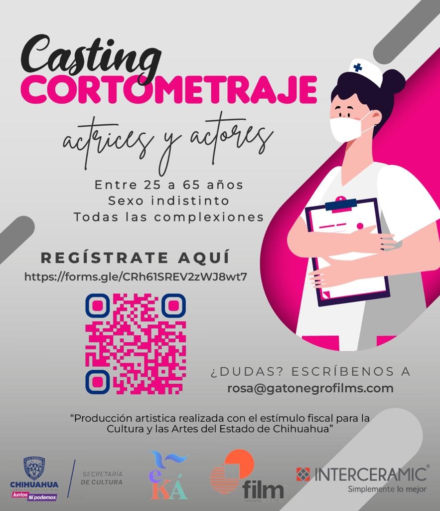 Invitan a casting para cortometraje en Chihuahua. – Voces de mi Región